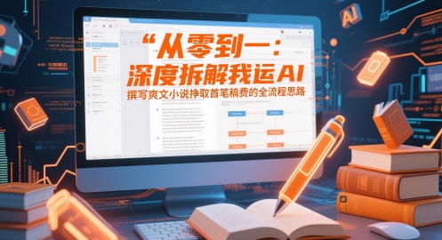 从零到一：深度拆解我运用AI撰写爽文小说挣取首笔稿费的全流程思路-优优云网创