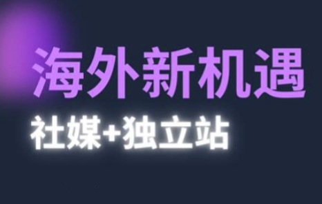 2025出海新机遇(社媒+独立站)，海外新机遇，实现独立站的高效运营与出海-优优云网创