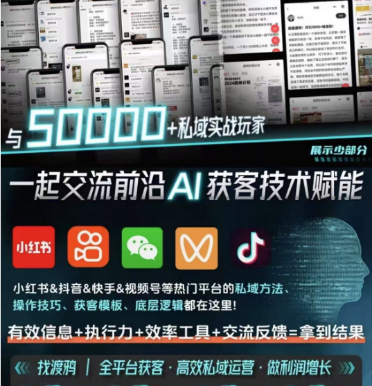 （14743期）【渡鸦科技社】内部学习资料，私域流量入门指南-优优云网创