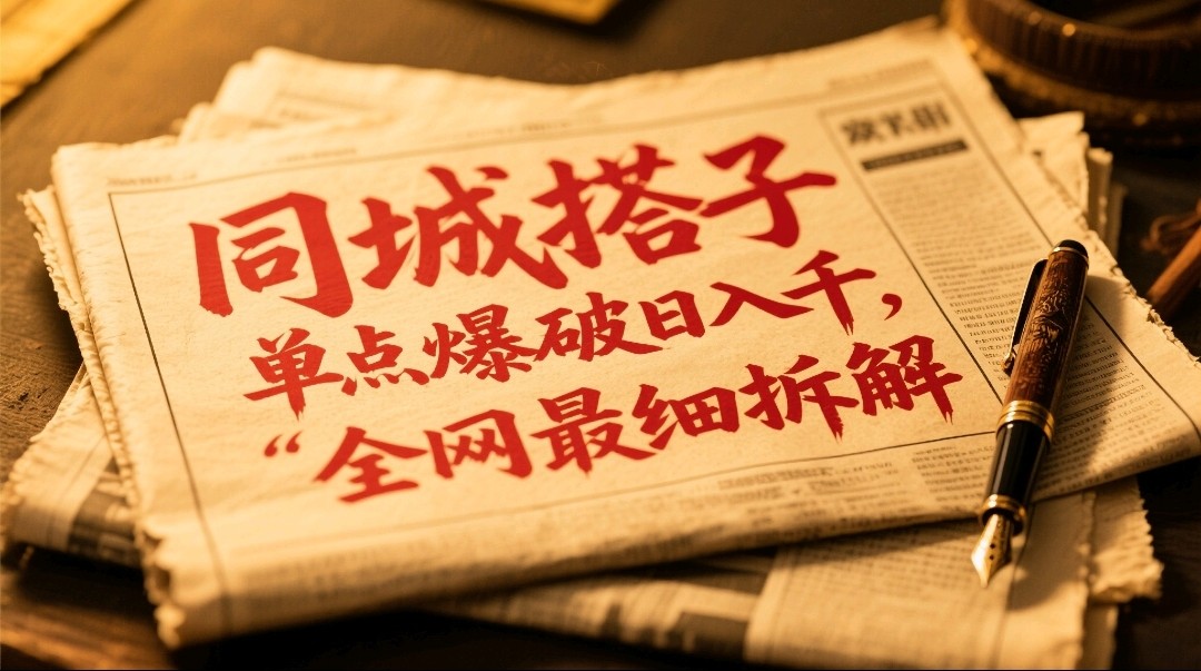 同城搭子群19.9单点爆破日入千，搭子组局月入万，全网最细拆解-优优云网创